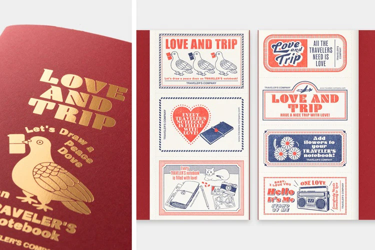 Wkład do Traveler's Notebook Edycja Limitowana | Love and Trip 2025 - Image 5
