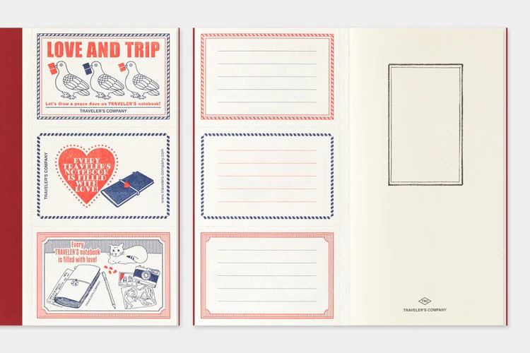 Wkład do Traveler's Notebook Edycja Limitowana | Love and Trip 2025 - Image 8