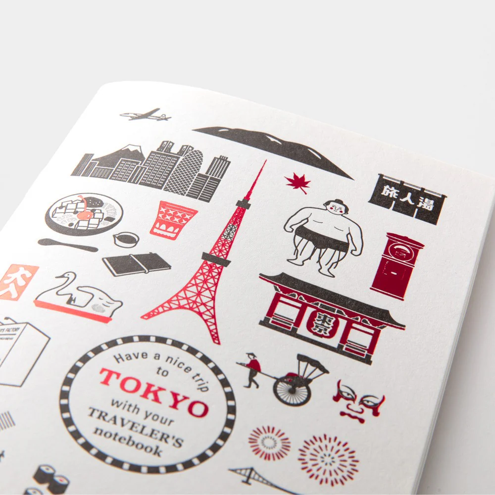 Wkład do Traveler's Notebook Edycja Limitowana | Tokyo 2024 - Image 6