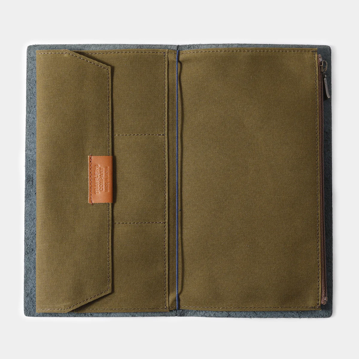 Wkład do Traveler's Notebook Kieszonka na Zamek | Oliwkowa - Image 7