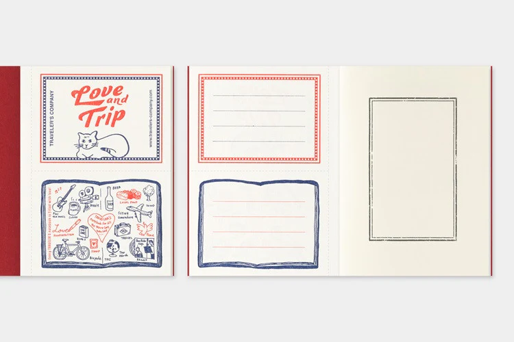 Wkład do Traveler's Notebook Passport Size Edycja Limitowana | Love and Trip 2025 - Image 8