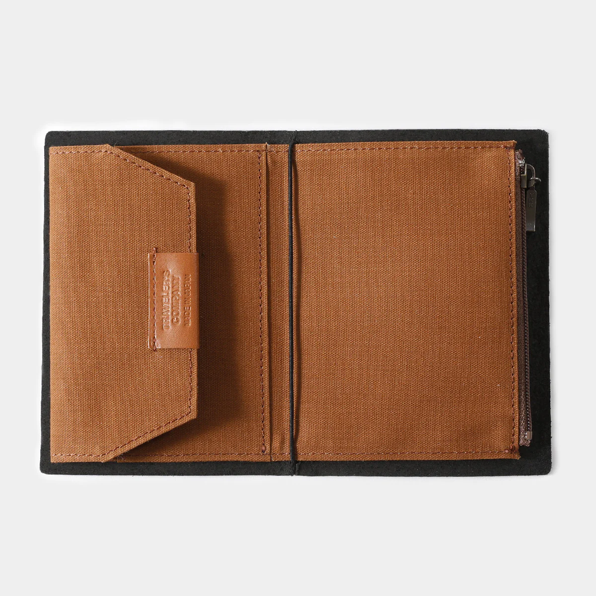 Wkład do Traveler's Notebook Passport Size Kieszonka na Zamek | Brązowa - Image 6