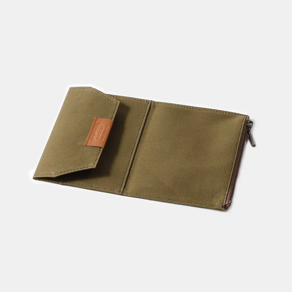 Wkład do Traveler's Notebook Passport Size Kieszonka na Zamek | Oliwkowa - Image 2