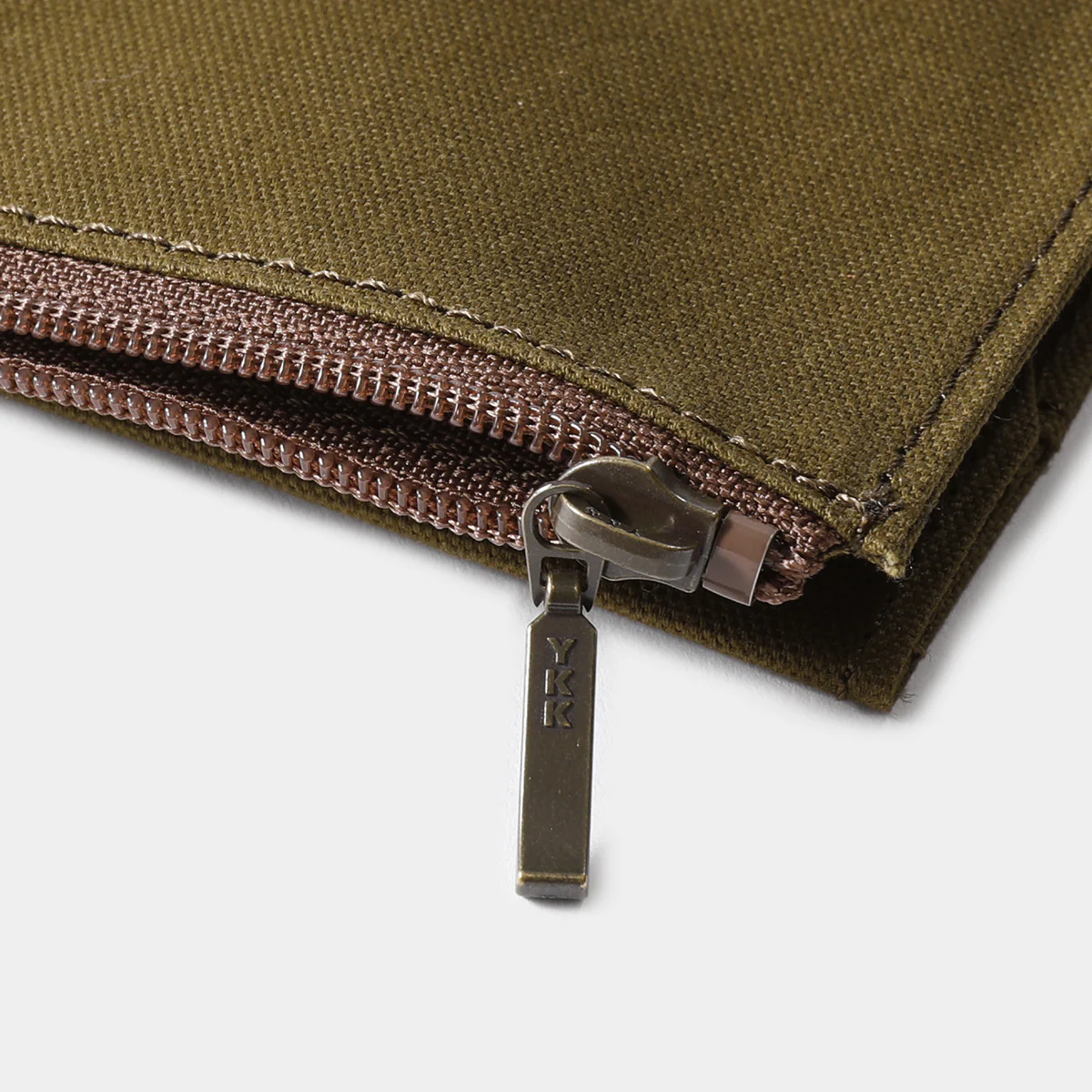 Wkład do Traveler's Notebook Passport Size Kieszonka na Zamek | Oliwkowa - Image 8