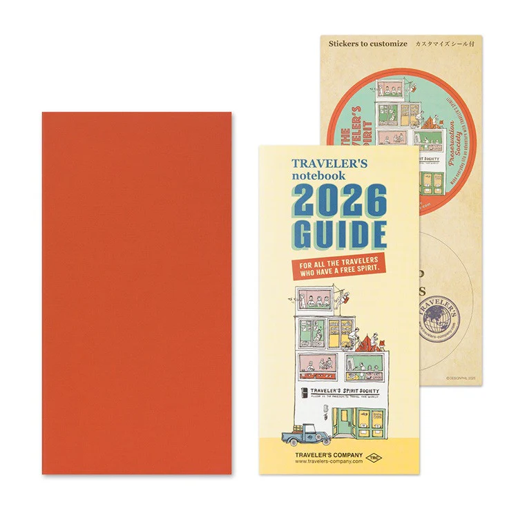 Wkład do Traveler's Noteboook 2026 | Miesięczny - Image 2