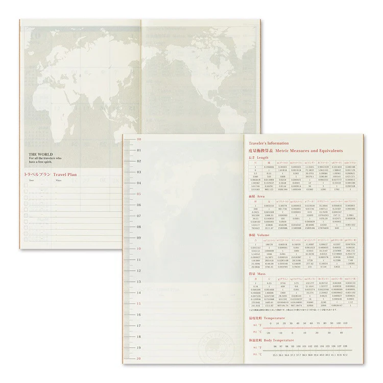 Wkład do Traveler's Noteboook 2026 | Miesięczny - Image 6
