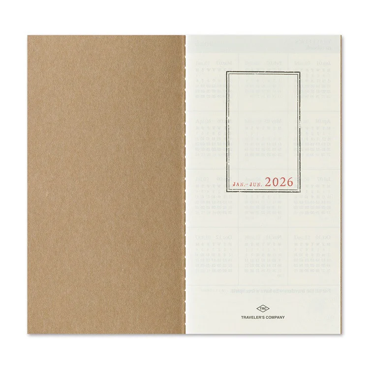 Wkład do Traveler's Noteboook 2026 | Tygodniowy wertykalny - Image 3