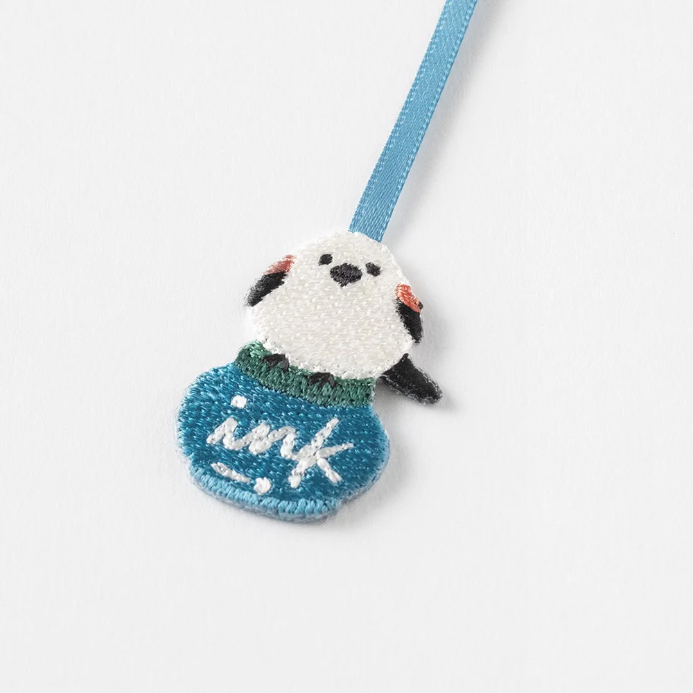 Zakładka haftowana Midori Bookmarker Clip | Atrament - Image 3