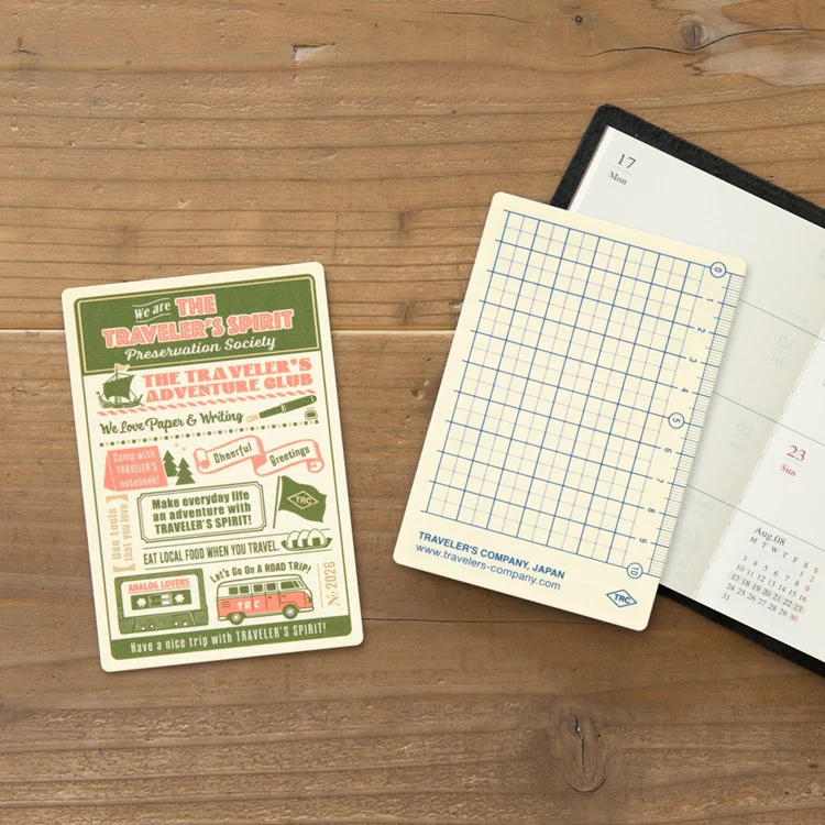 Zakładka Traveler's Notebook Passport Size 2026 | The Traveler's Spirit - Image 3