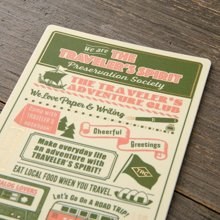 Zakładka Traveler's Notebook Passport Size 2026 | The Traveler's Spirit - Image 4