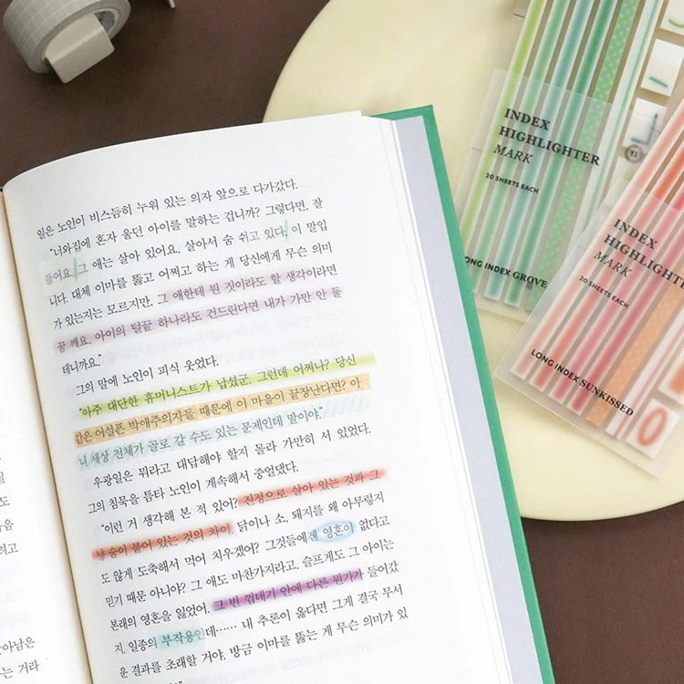 Zakładki indeksujące ICONIC Long Index Highlighter | Mark - Image 15