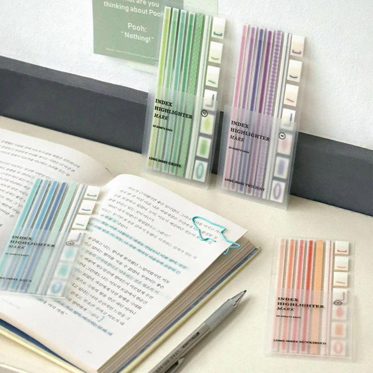 Zakładki indeksujące ICONIC Long Index Highlighter | Mark - Image 16