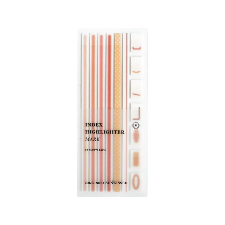 Zakładki indeksujące ICONIC Long Index Highlighter | Mark - Image 2