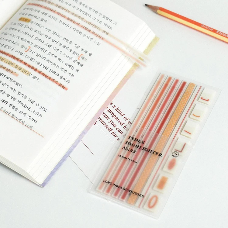 Zakładki indeksujące ICONIC Long Index Highlighter | Mark - Image 4