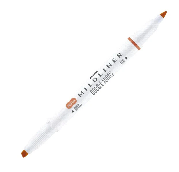 Zakreślacz dwustronny MILDLINER z podwójną końcówką Zebra | Neutralny - Image 4
