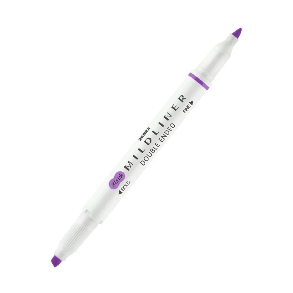 Zakreślacz dwustronny MILDLINER z podwójną końcówką Zebra | Pastelowy - Image 5