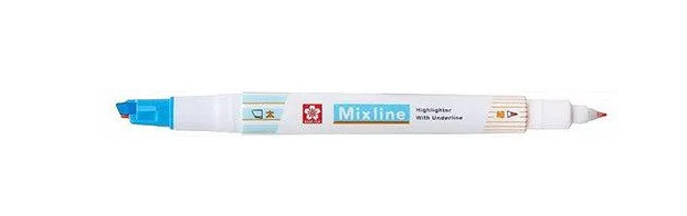Zakreślacz dwustronny Sakura Mixline z podwójną końcówką - Image 2