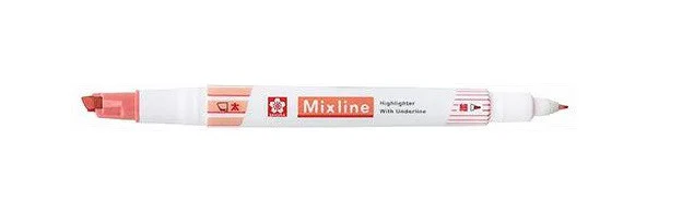 Zakreślacz dwustronny Sakura Mixline z podwójną końcówką - Image 3