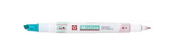 Zakreślacz dwustronny Sakura Mixline z podwójną końcówką - Image 4