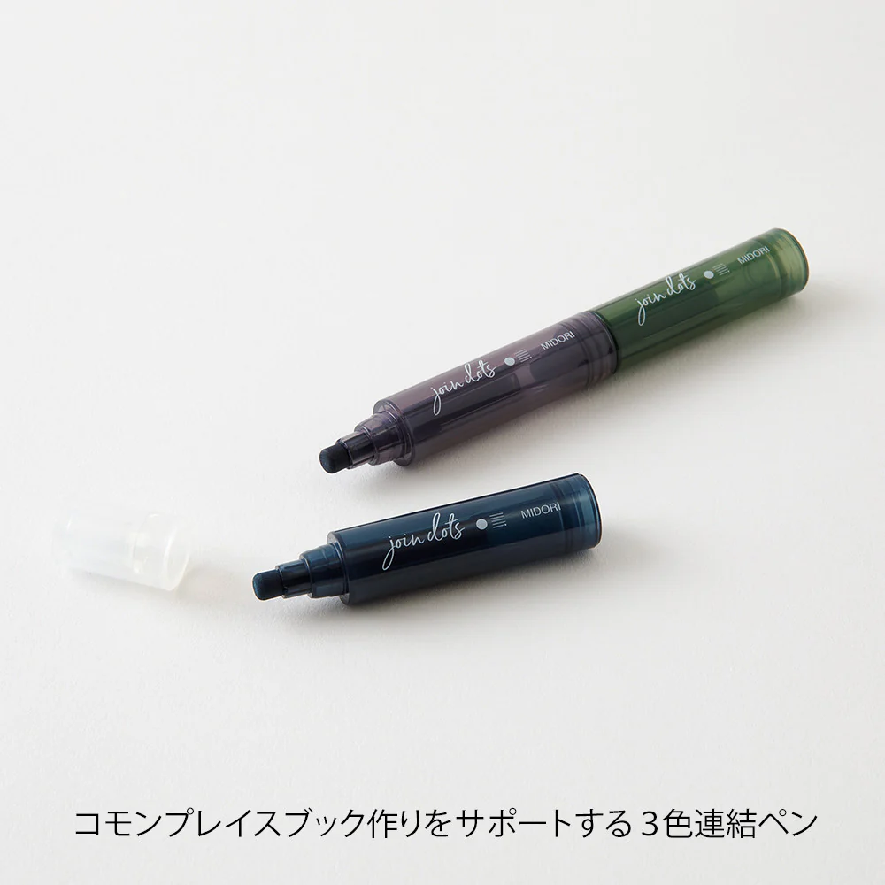 Zakreślacze Midori Connecting Pen Join Dots | Dark - Image 3