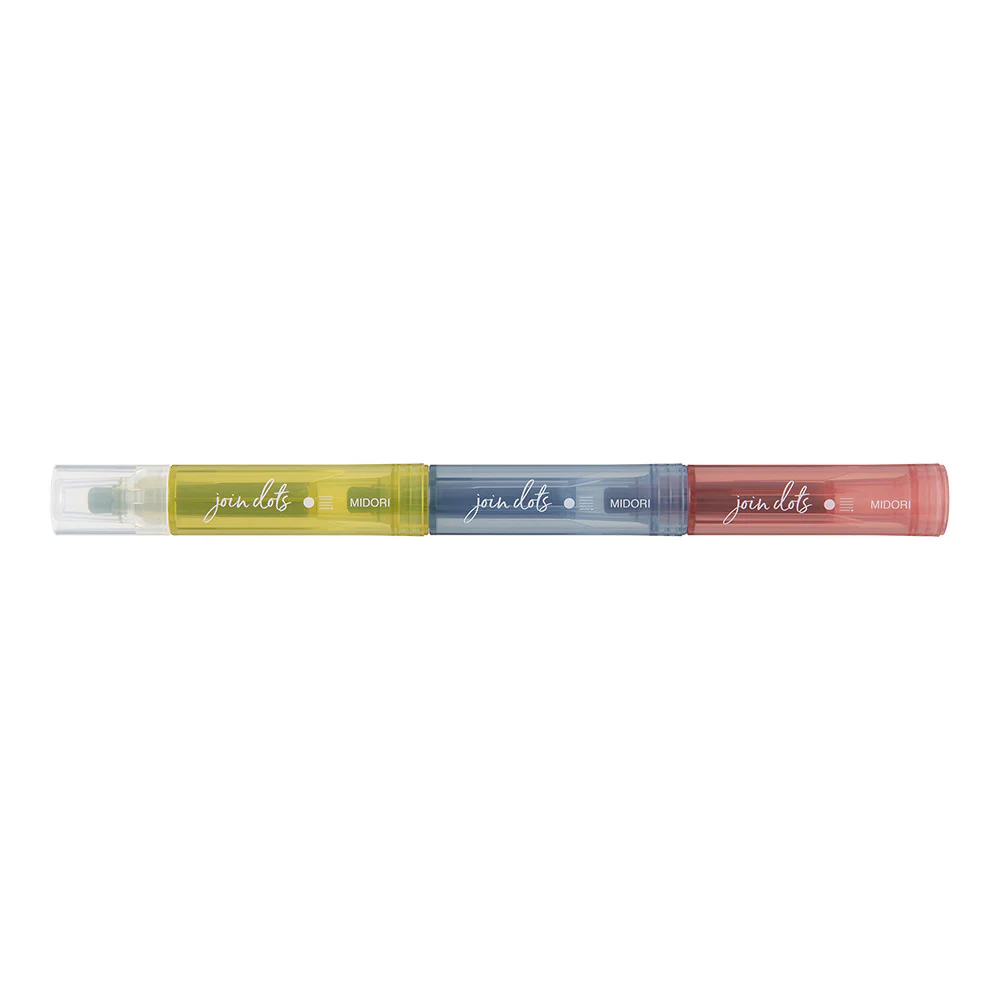 Zakreślacze Midori Connecting Pen Join Dots | Dusty - Image 2