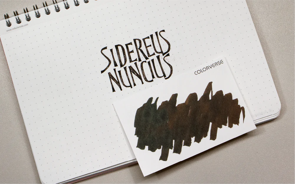 Zestaw atramentów Colorverse Ink | SIDEREUS NUNCIUS & Heliocentrism - Image 4
