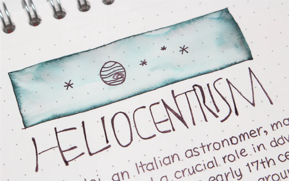 Zestaw atramentów Colorverse Ink | SIDEREUS NUNCIUS & Heliocentrism - Image 6
