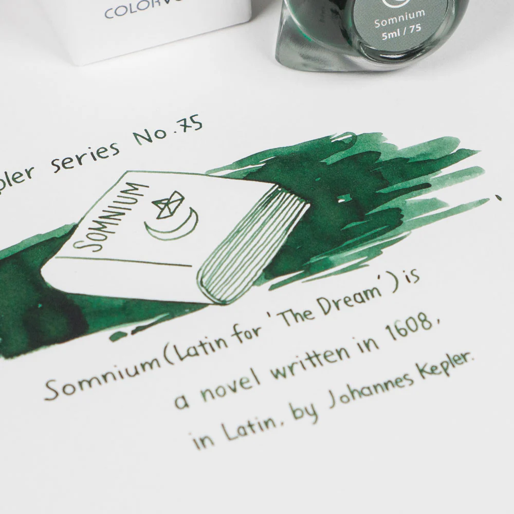 Zestaw atramentów Colorverse Ink The Mini Collection 3 x 5 ml | Johannes Kepler - Image 10