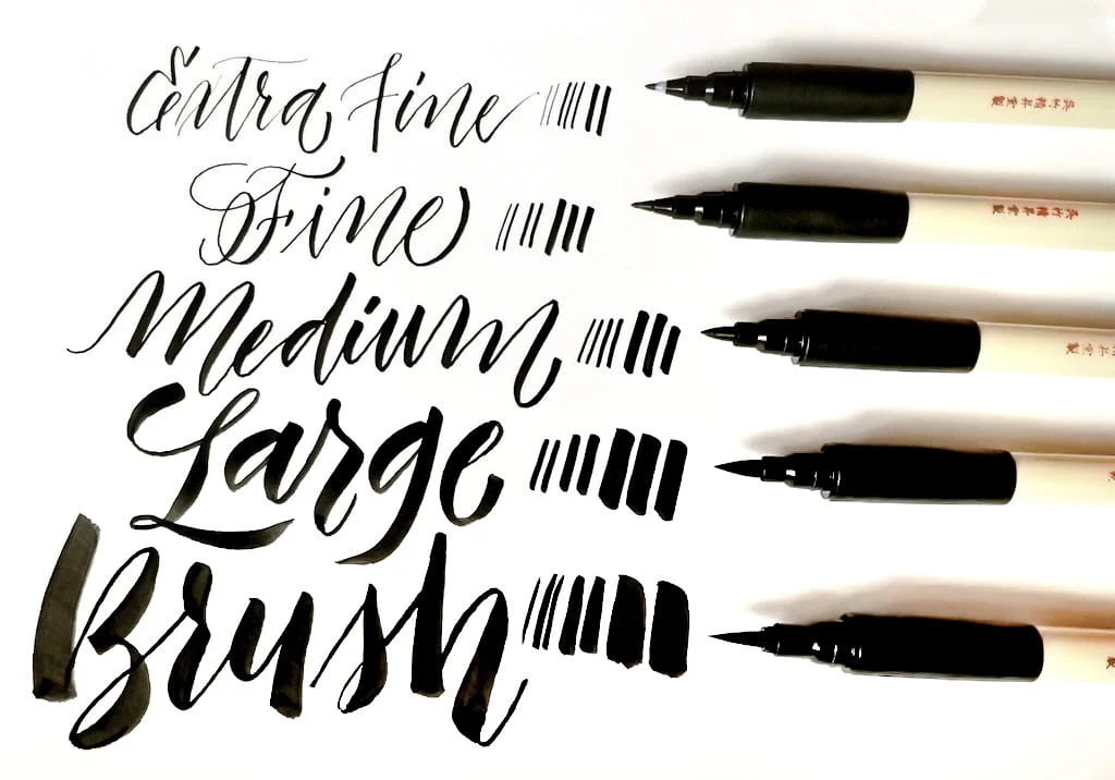 Zestaw Brush Penów BIMOJI Kuretake Zig | Inktober 2024 - Image 13