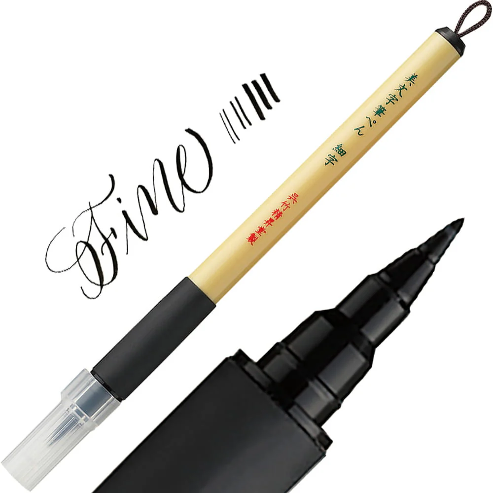Zestaw Brush Penów BIMOJI Kuretake Zig | Inktober 2024 - Image 9