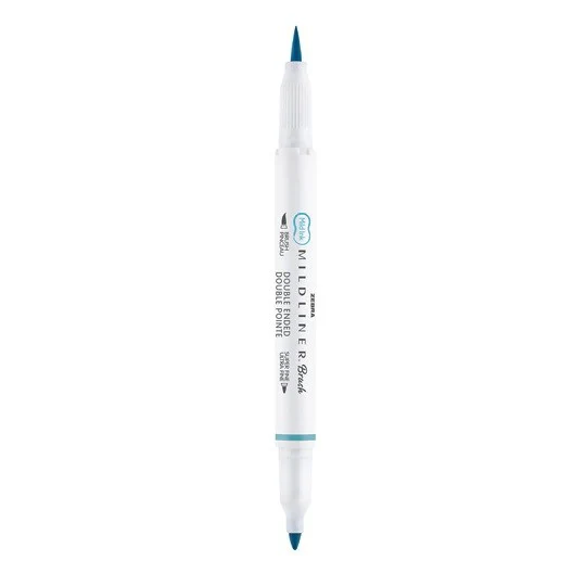 Zestaw Brush Penów MILDLINER z podwójną końcówką Zebra 5 szt. - Image 2