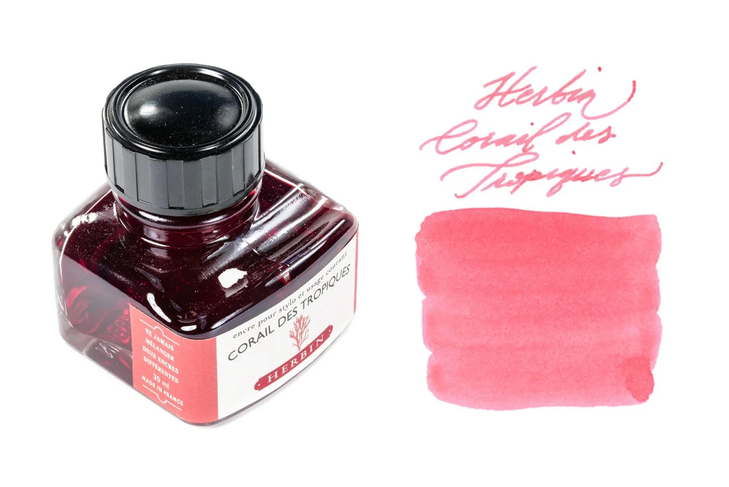 Zestaw do kaligrafii J. Herbin | Koralowy - Image 4