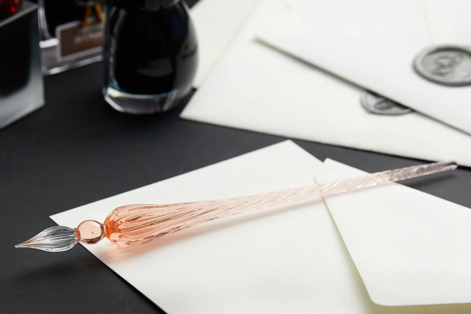 Zestaw do kaligrafii J. Herbin | Koralowy - Image 5
