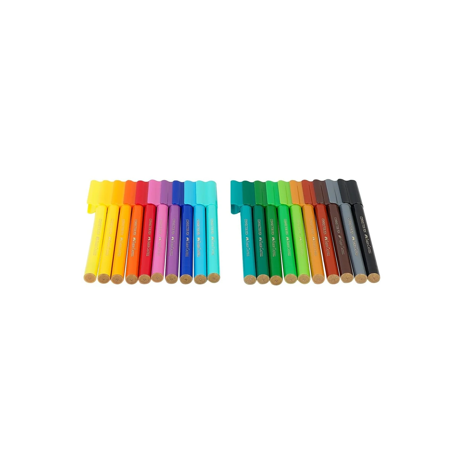 Zestaw flamastrów Connector 20 sztuk | Dinozaury - Image 4