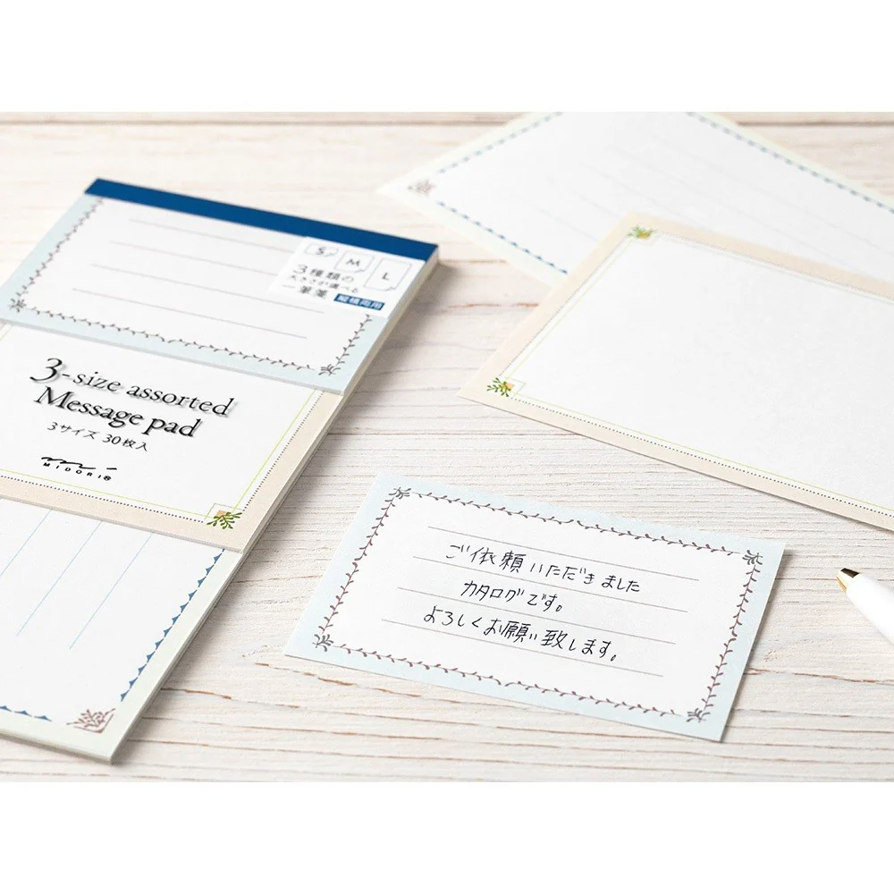 Zestaw karteczek Midori Message Pad | Ramki - Image 5