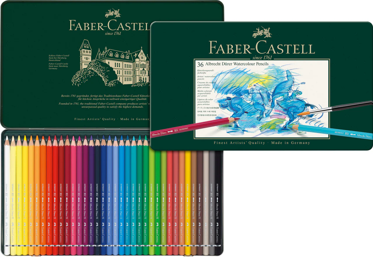 Zestaw kredek akwarelowych Faber-Castell | 36 sztuk - Image 3