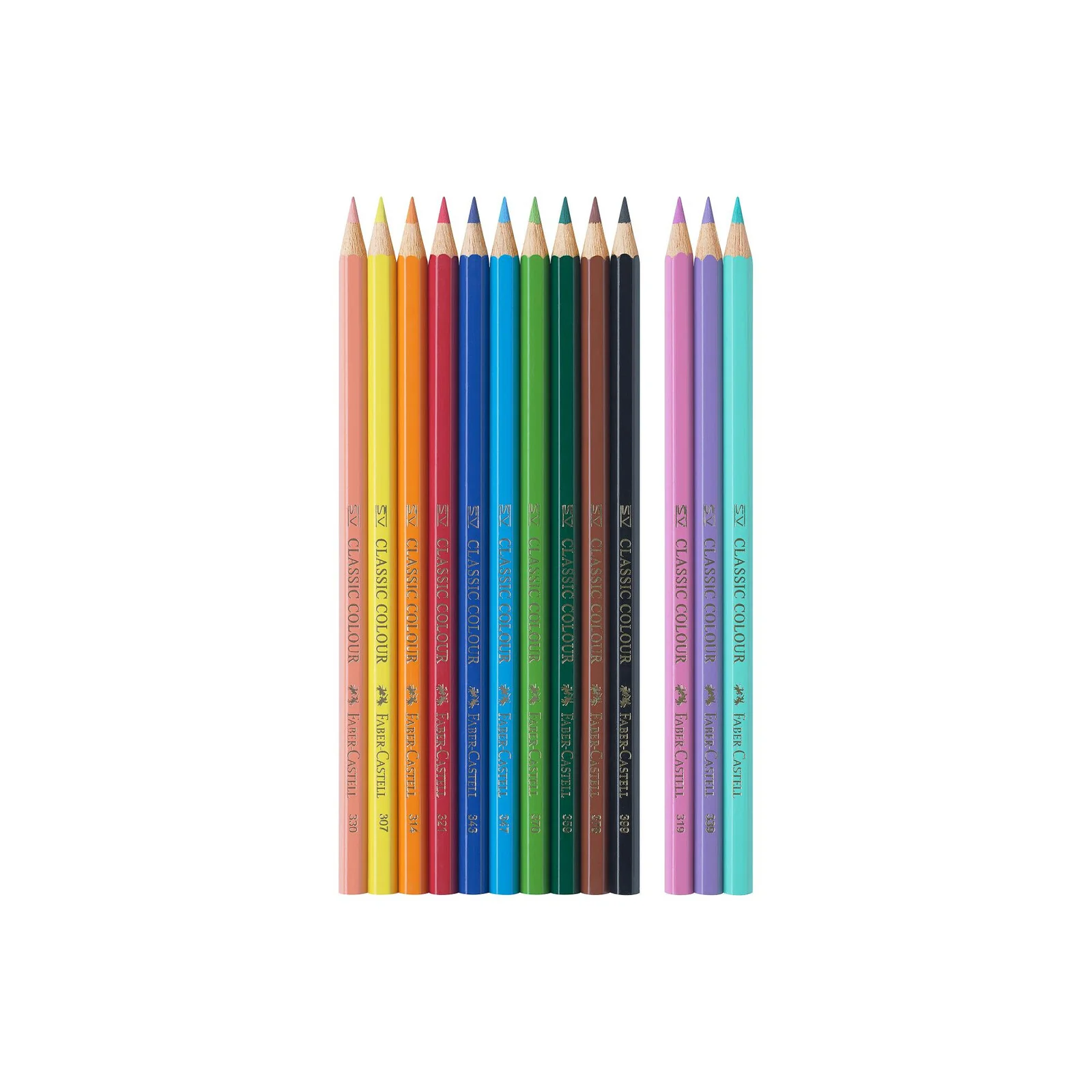 Zestaw kredek ołówkowych Faber-Castell 10+3 | Jednorożec - Image 2