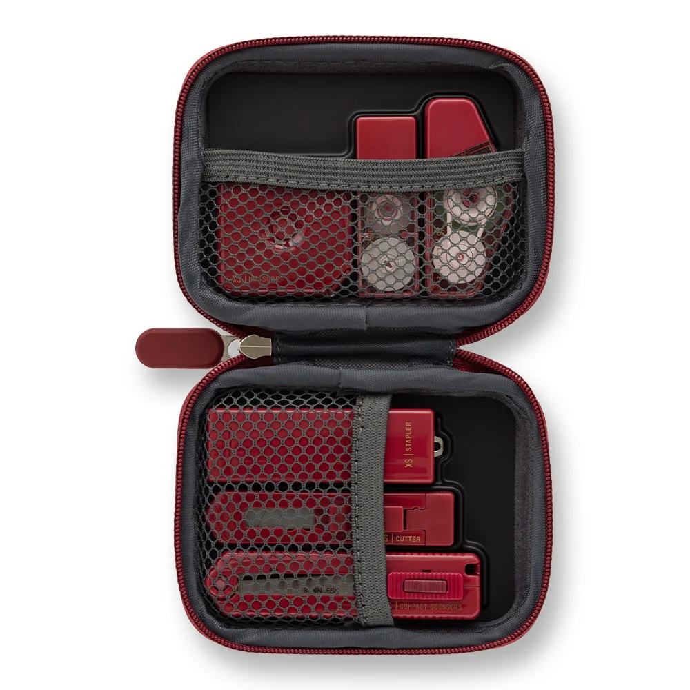 Zestaw Midori XS Stationery Kit | Bordowy - Image 2