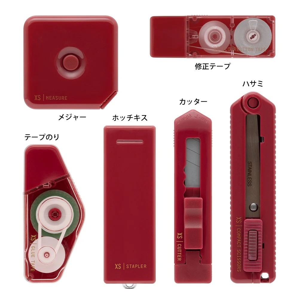 Zestaw Midori XS Stationery Kit | Bordowy - Image 4