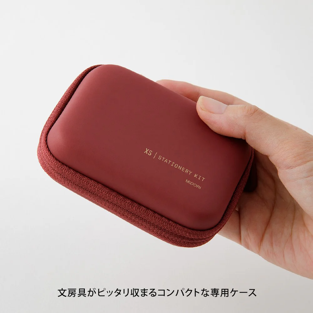 Zestaw Midori XS Stationery Kit | Bordowy - Image 5