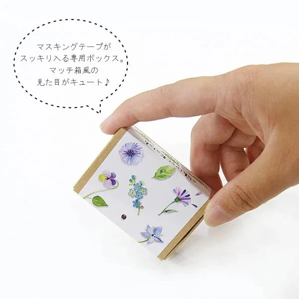 Zestaw mini taśm washi w pudełku | Ptaki - Image 5
