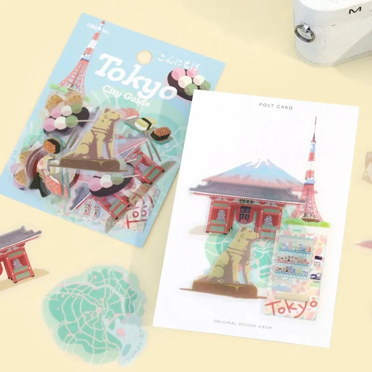 Zestaw naklejek City Guide | Tokio - Image 4
