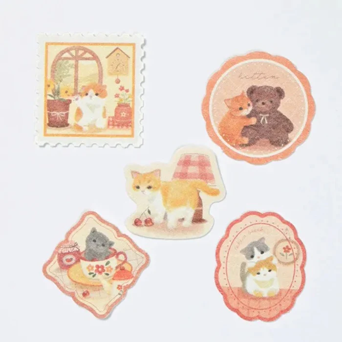 Zestaw naklejek Mattari Animals | Kotki - Image 2