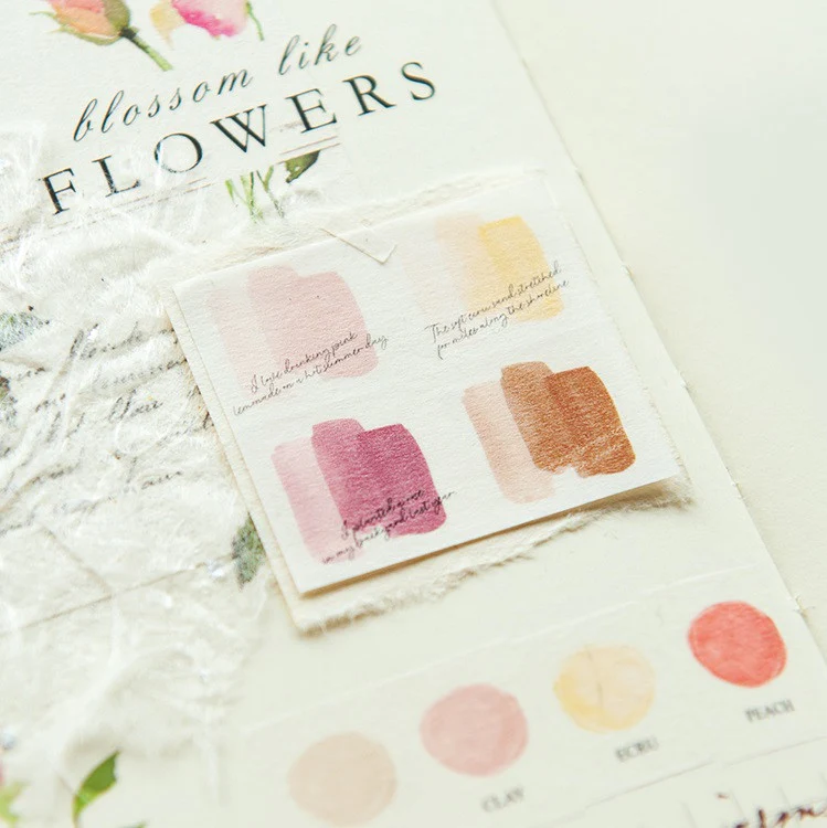 Zestaw naklejek Mini Tin Palette Watercolor | 05 - Image 6