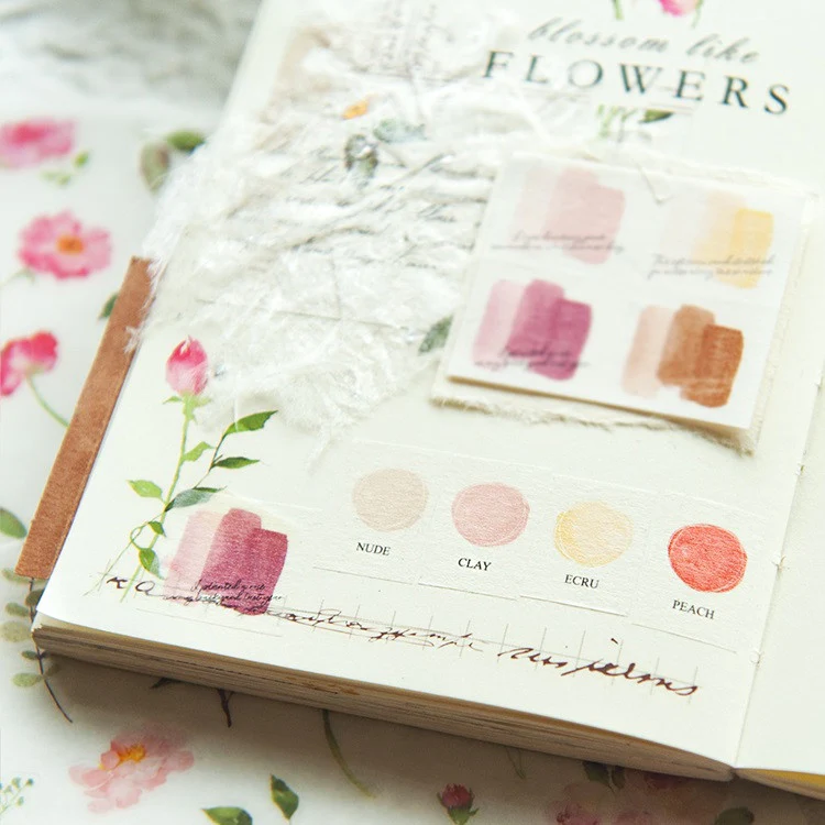 Zestaw naklejek Mini Tin Palette Watercolor | 05 - Image 7