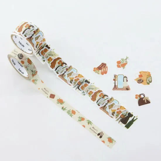 Zestaw naklejek Washi w taśmie | Butik - Image 2