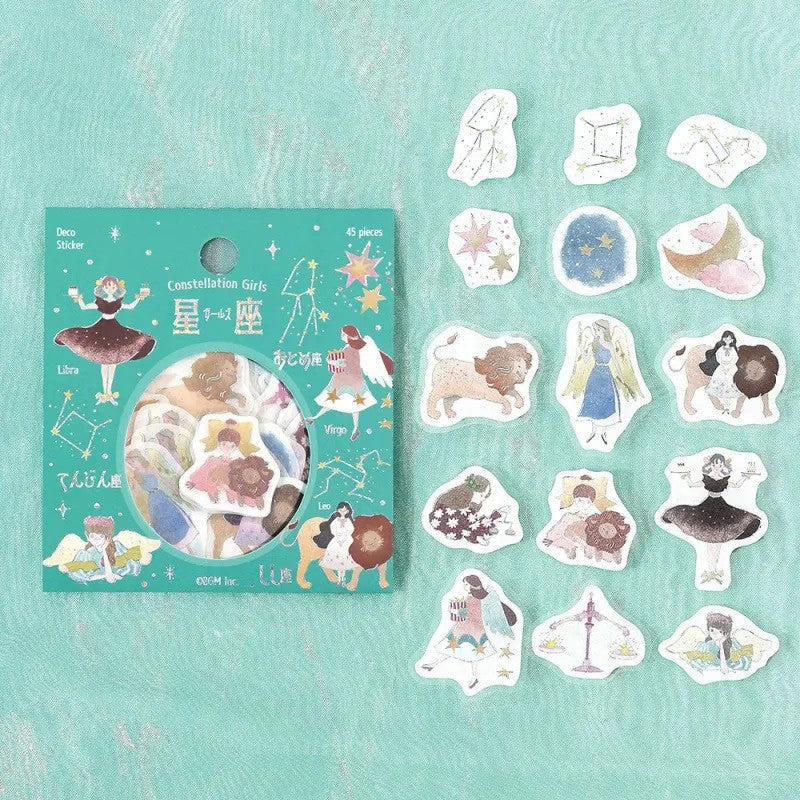 Zestaw naklejek Znaki Zodiaku | Lew - Panna - Waga - Image 2