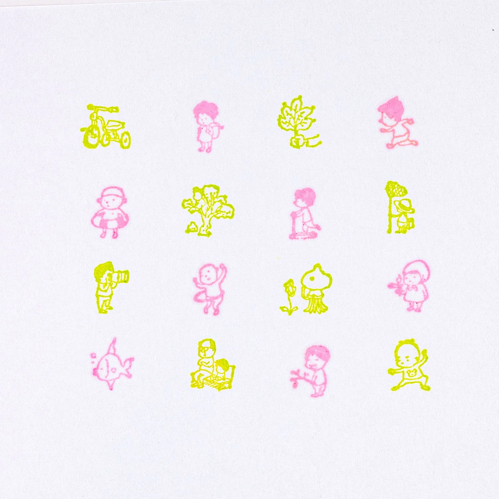 Zestaw pieczątek Hobonichi Today's Adventure Stamp: Outside - Image 4