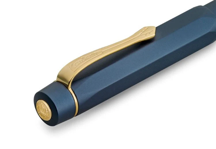 Zestaw Pióro wieczne Kaweco AL Sport Piston + Atrament | Granatowy - Image 5
