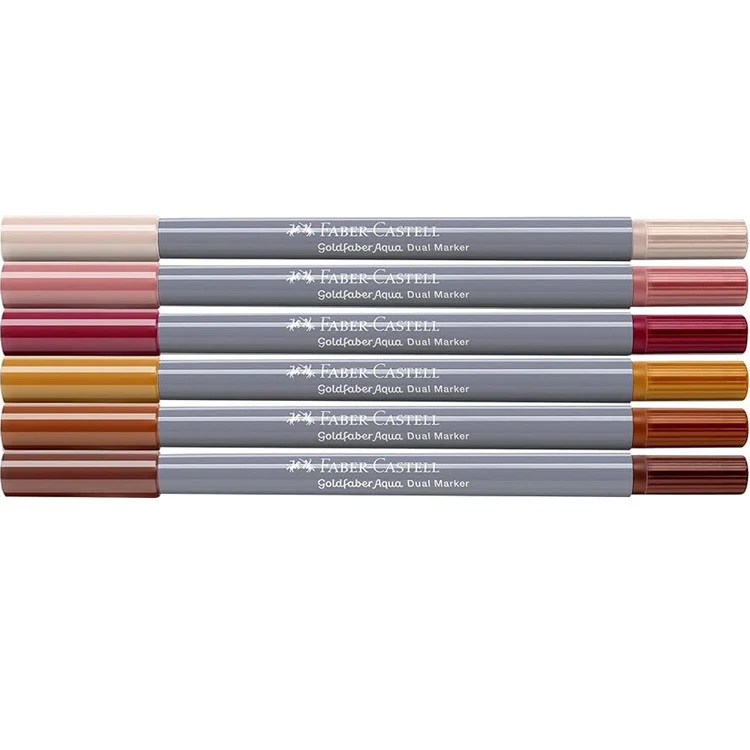 Zestaw pisaków akwarelowych Faber-Castell Goldfaber | Boho - Image 2